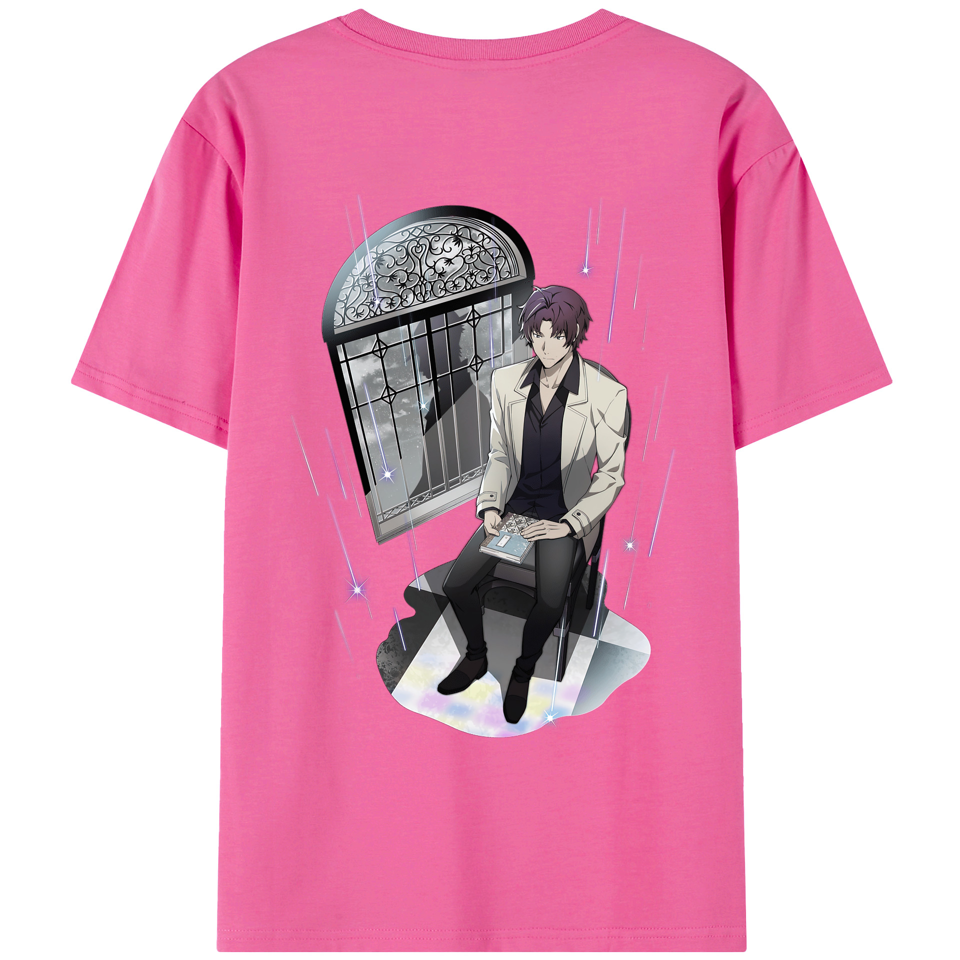 （画像用） 文豪ストレイドッグス Bungo Stray Dogs レディース半袖Tシャツ(バックプリント)